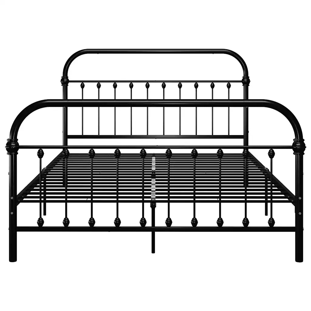 Giroletto Nero in Metallo 160x200 cm cod mxl 50667