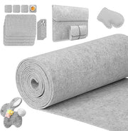 Vilt per Knutselen 30 cm x 300 cm - di Alta Qualità - Duraturo - Sostanzialmente Flessibile - Resistente ai Sfregamenti