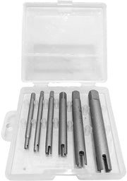 Set di estrattori di viti - 6 pezzi - Materiale di alta qualità - Peso ridotto 108g - Strumento per levare viti