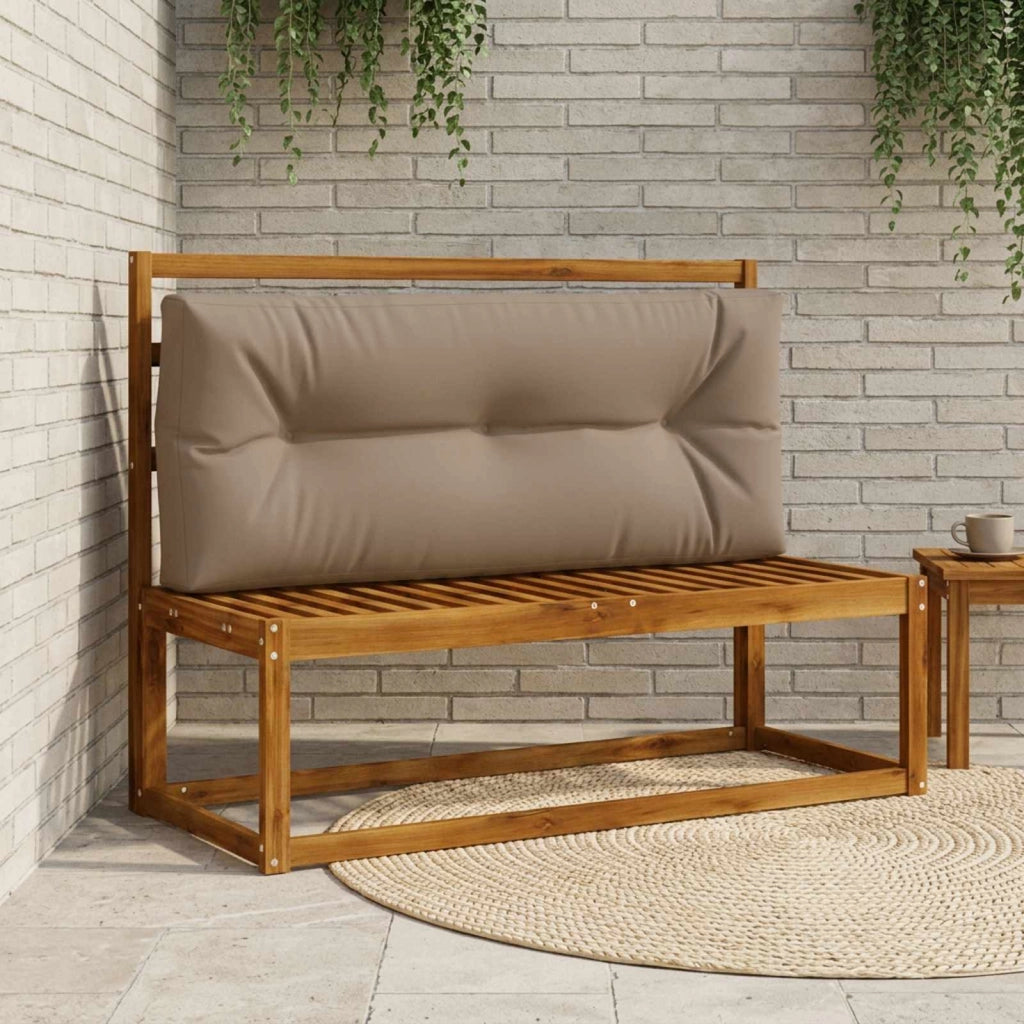 Cuscino per schienale di pallet VIANEN 100% Poliestere Tortora 953376