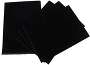 Panno di velluto in carta 10 pezzi - Autoadesivo - Tela di velluto - Multifunzionale - Decorazione morbida - Ideale per gioielli e arte.