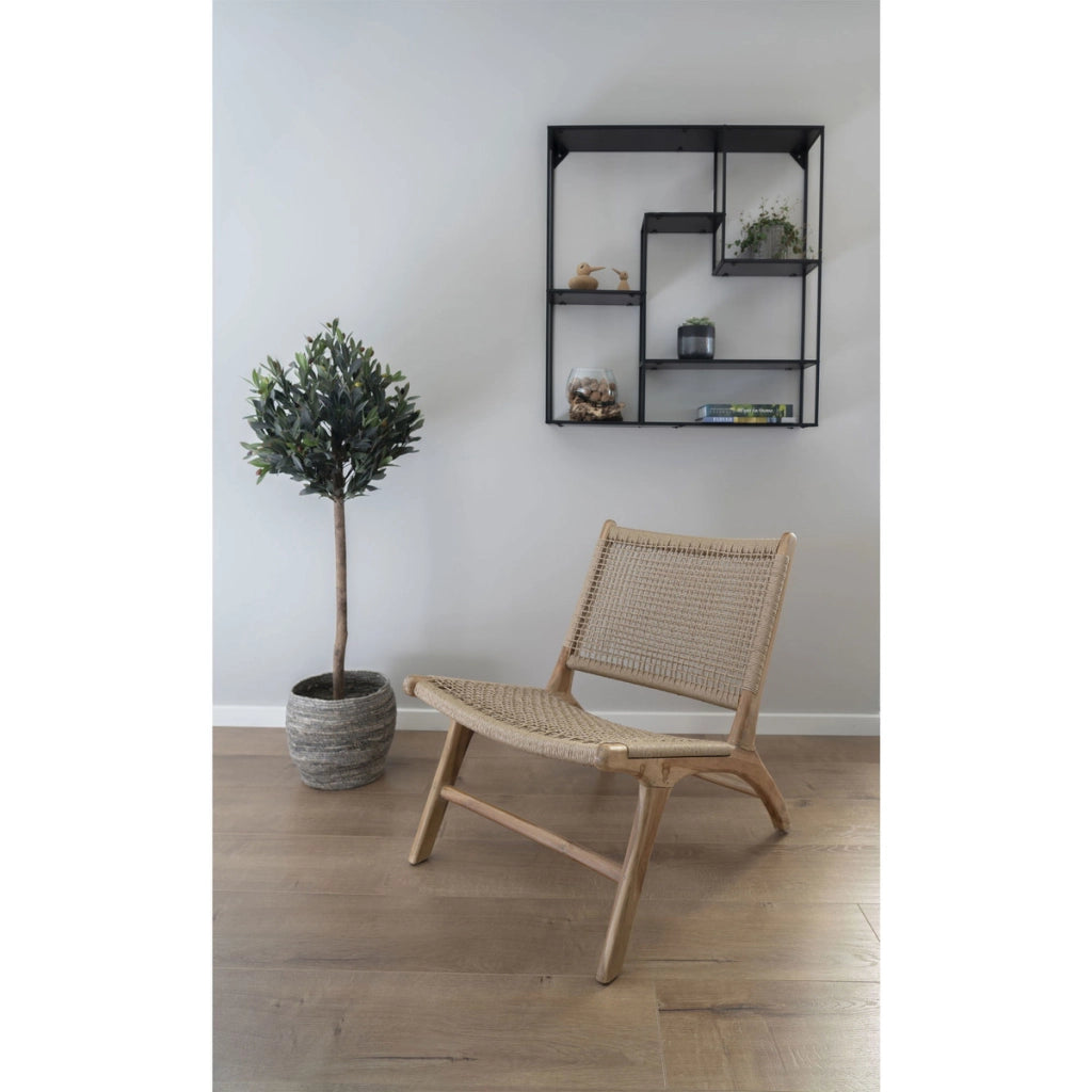 Pianta Artificiale Ulivo, Verde, Polietilene, 43x47x120 cm