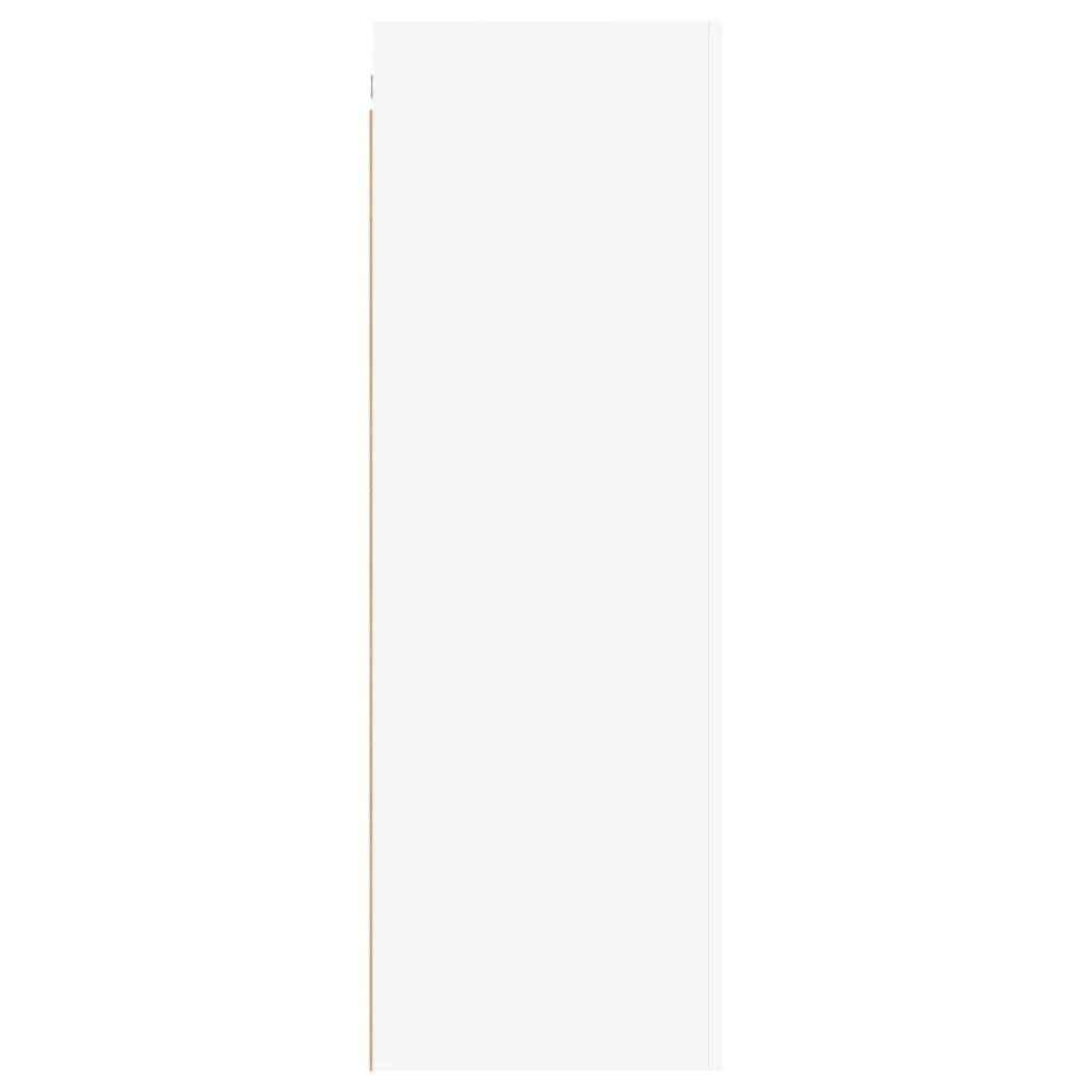 Mobile TV multimediale mensola TV credenza mobile TV sala da pranzo soggiorno camera da letto 2 pezzi 30,5 x 30 x 90 cm legno ingegnerizzato bianco 02_0028533
