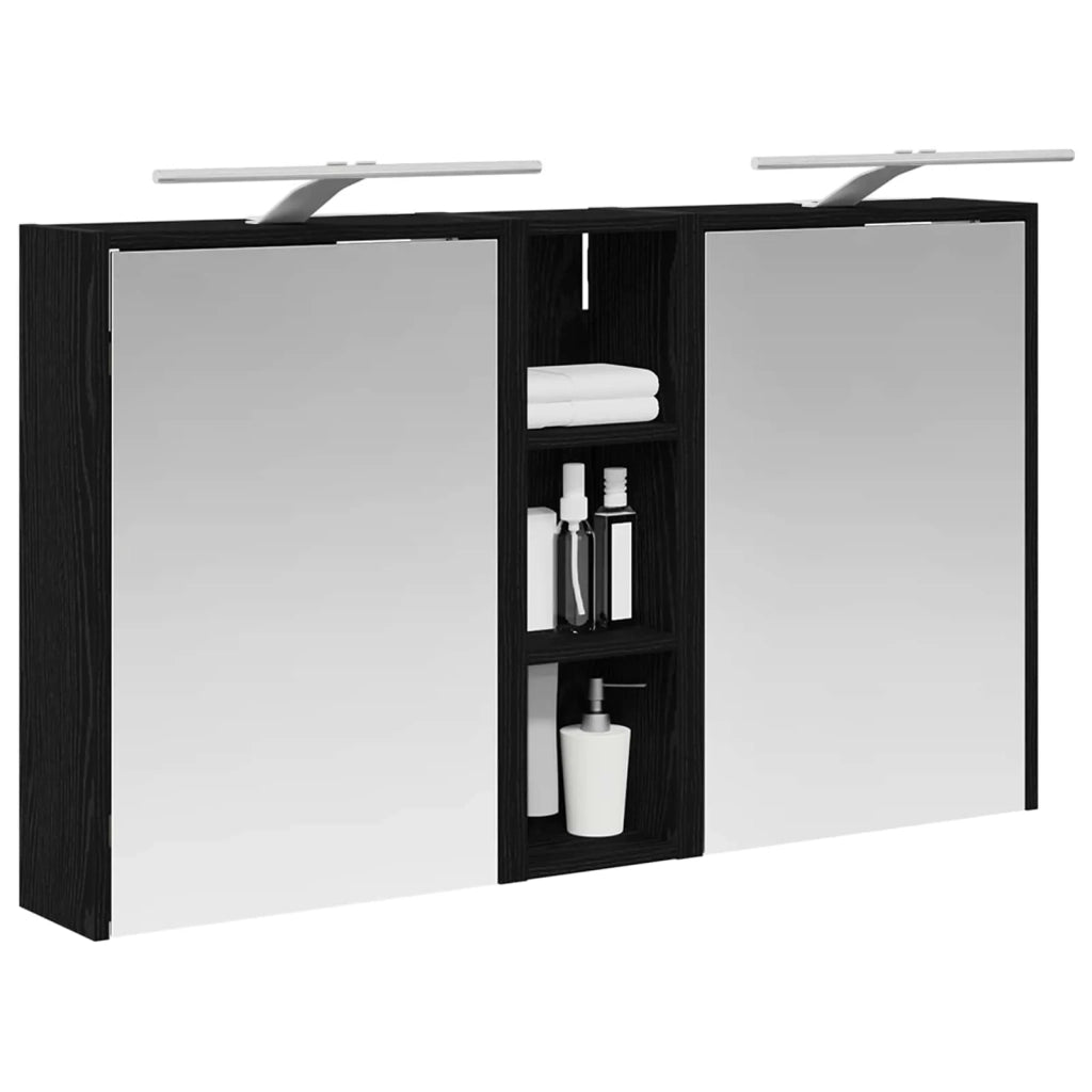 Set di Armadi da Bagno 3 pcs 106 x 16 x 62,5 cm