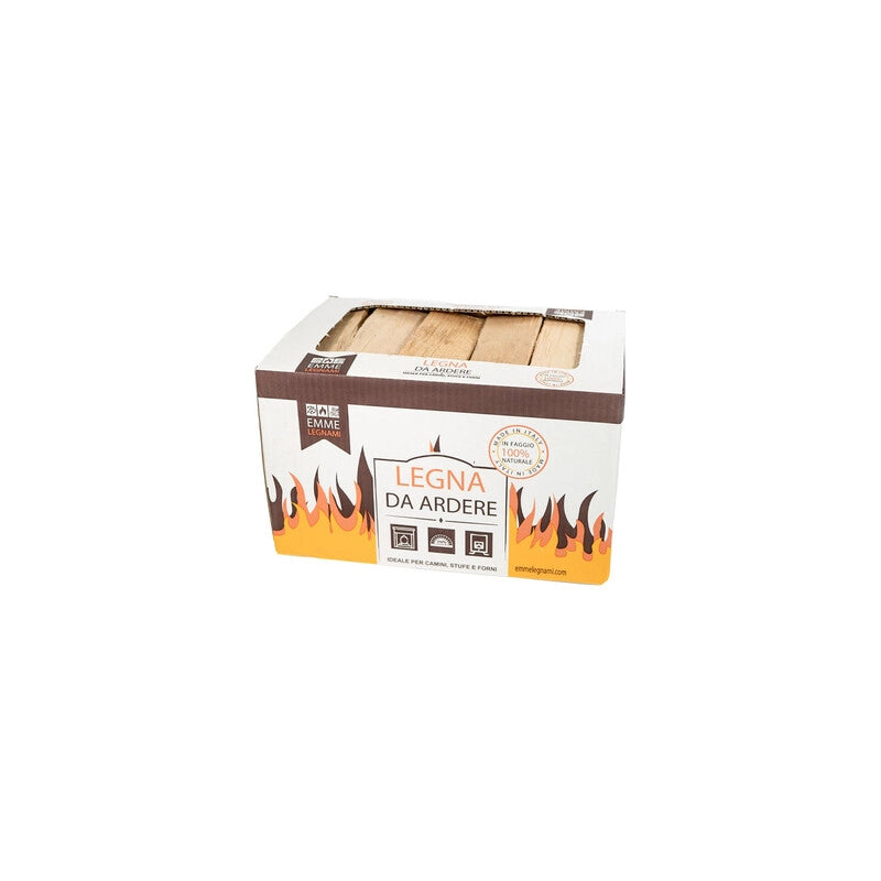 LEGNA DA ARDERE 11 KG CIRCA FAGGIO IN SCATOLA- 1,0 pz