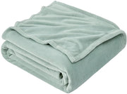 Decon 150x200 in Felpa morbida e calda, da utilizzare come decon per divano, decon per salotto o decon per divano, colore verde.