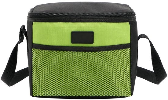 Mini porta-latte isolato, 5L, opvouwabile, thermico, pic-nic, scuola, ufficio, viaggio (5L, verde)