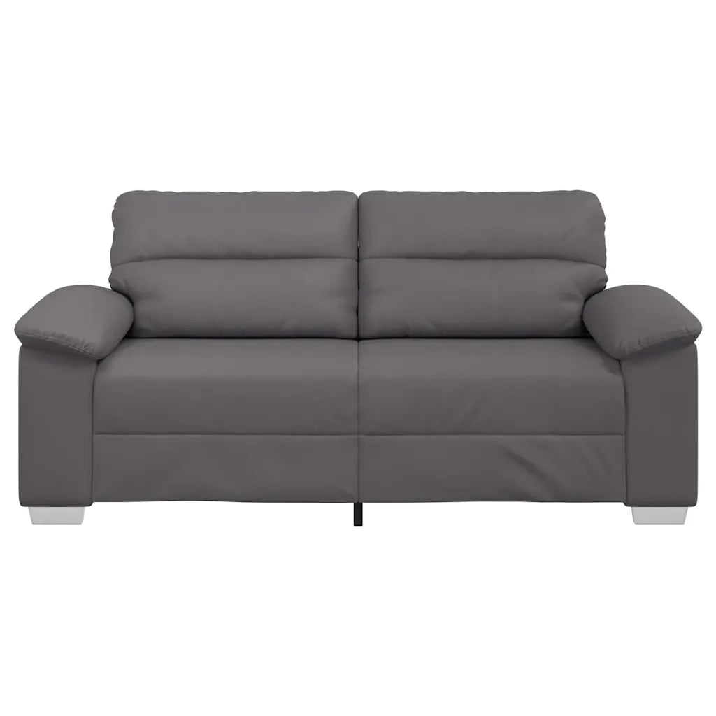 Divano a 2 posti Grigio in Similpelle 180x81x84 cm 4105340