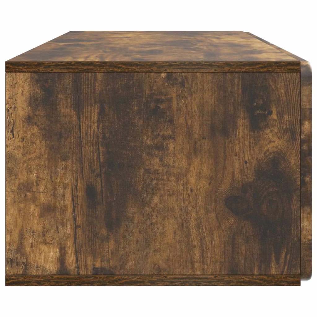 Mobile Porta TV da Muro Rovere Fumo 98 x 41 x 30 cm 898360