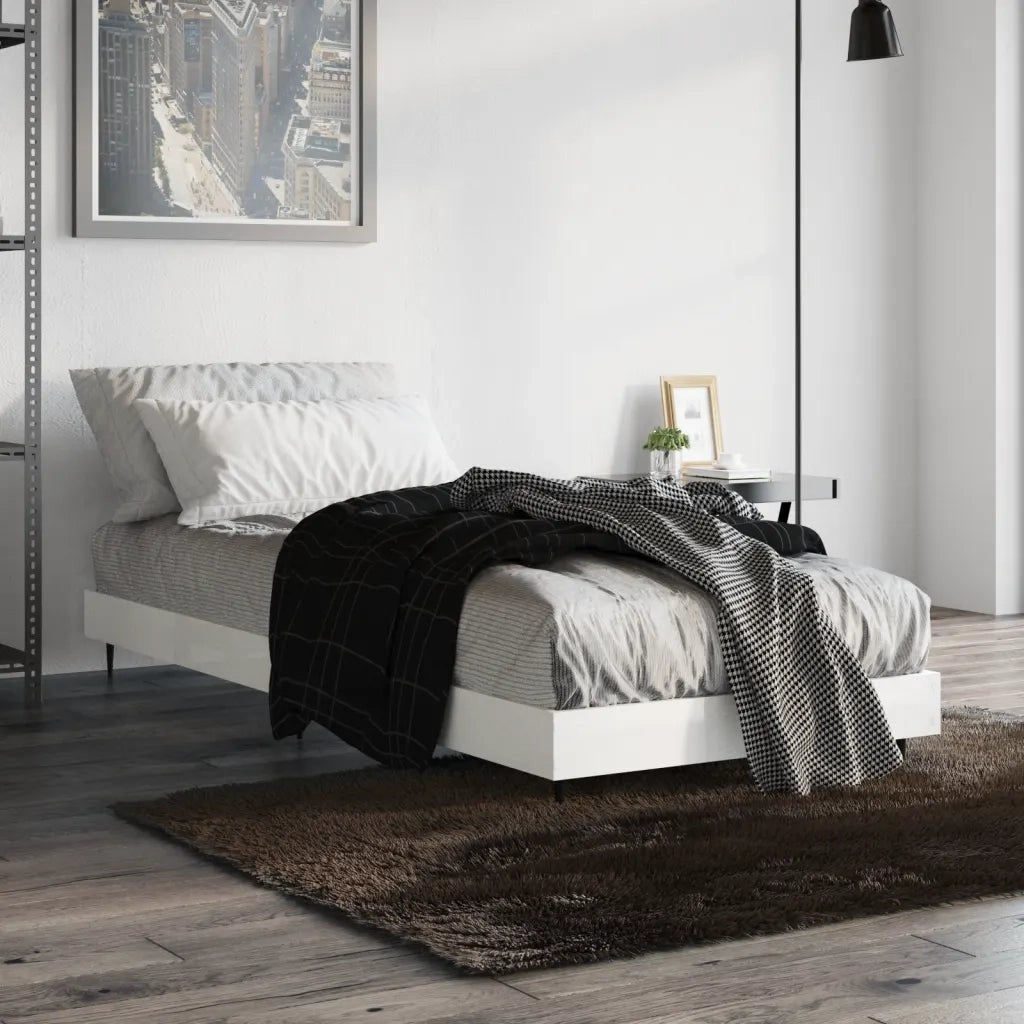 Giroletto Bianco Lucido 75x190 cm in Legno Multistrato 832311
