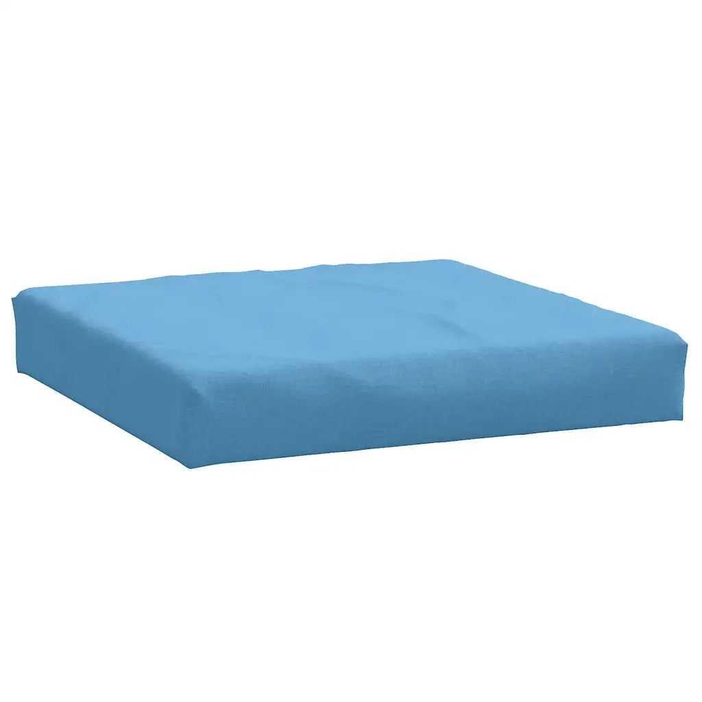 Cuscini per Pallet 2 pz Blu MÃ©lange in Tessuto