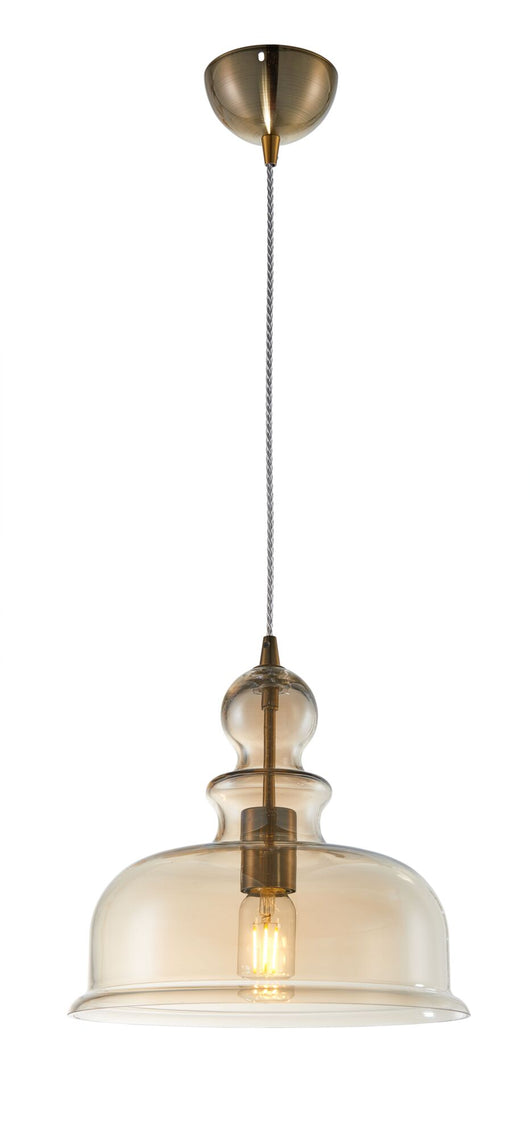 Lampada pendente Pendant in Metallo Tone Bronzo