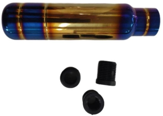 Pompa di accensione universale 130 mm in alluminio - Incluso 3 adattatori - Installazione efficiente
