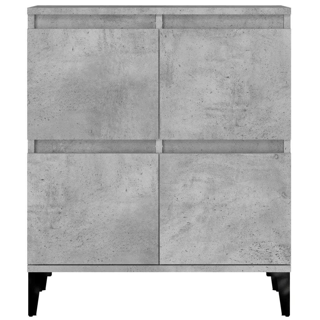 Credenza Grigio Cemento 60x35x70 cm in Legno Multistrato 821168
