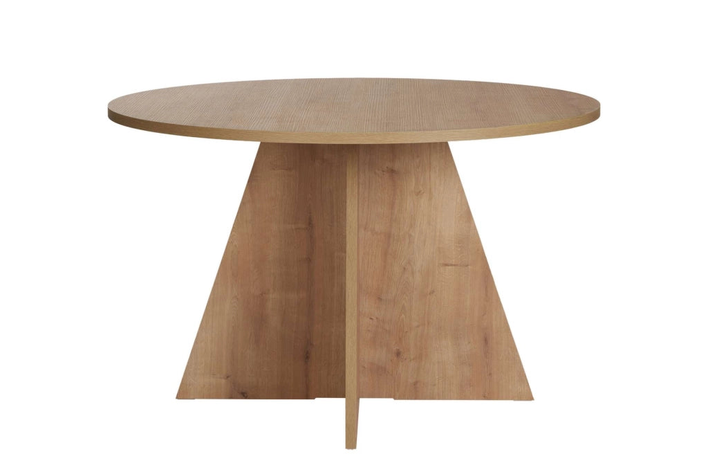 Tavolo da pranzo in legno "Virella" - 120 x 120 x 75 cm - Rovere Zaffiro