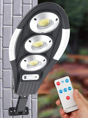 Faro lampione stradale pannello solare con sensore telecomando 90LED COB Art.03