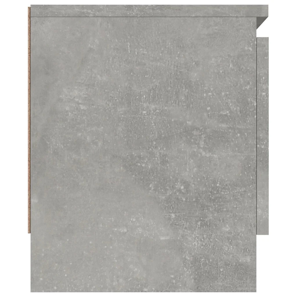 Mobile Porta TV con Anta Grigio Cemento 102x30x36 cm 823354