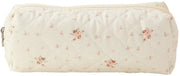 Etui per matite con tasca, tasca per matite con tasca, tasca per matite con design cartoonico piccolo e carino, utilizzabile come borsa per giocattoli, borsa per trucco, borsa per denaro, borsa per chiavi (bianco)