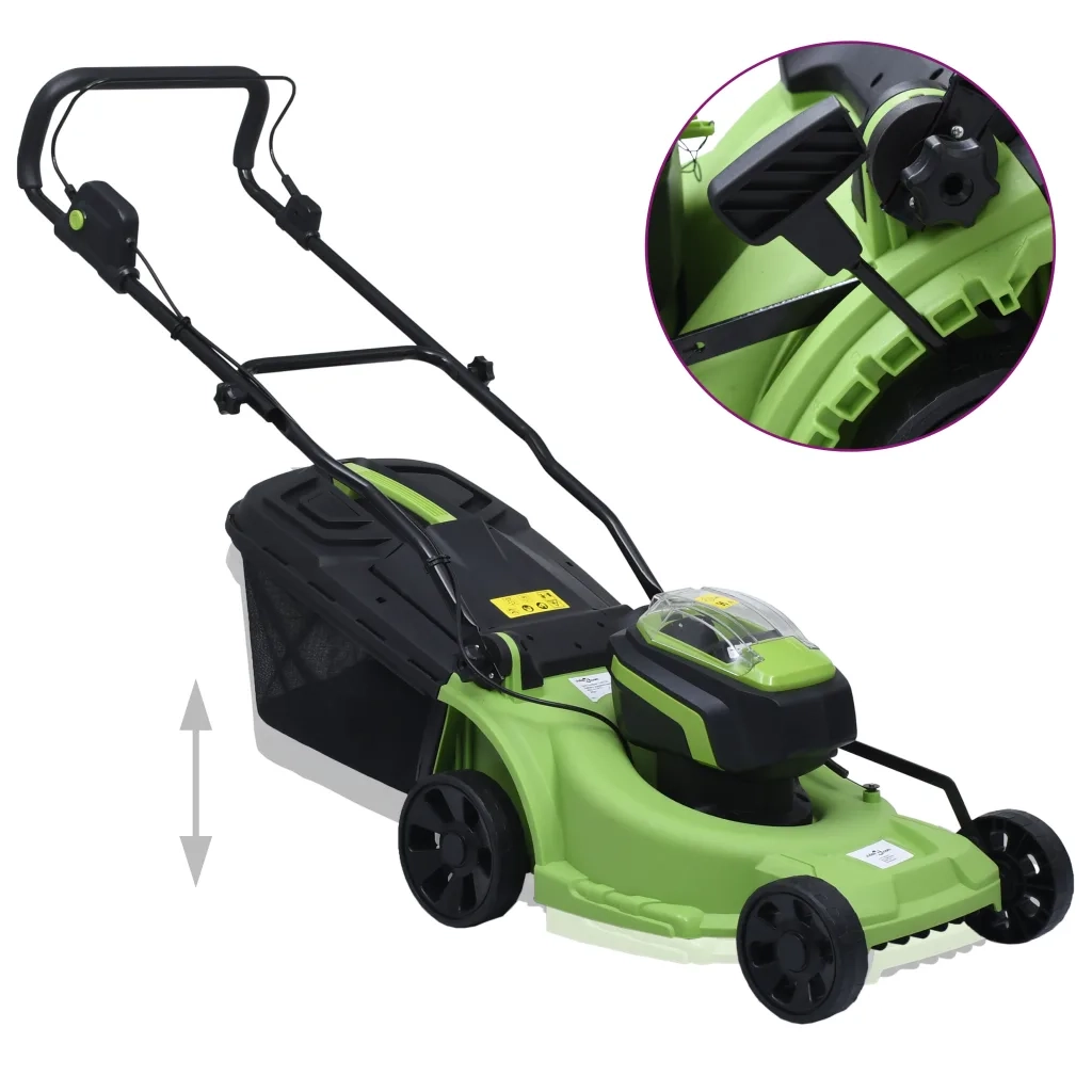 Tosaerba Cordless con 2 Batterie 20V 2000 mAh Li-ion CFW6236974