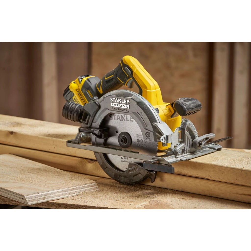 Sega circolare Stanley FATMAX SFMCS551M1T 18V Brushless Ø190 con batteria 4.0Ah