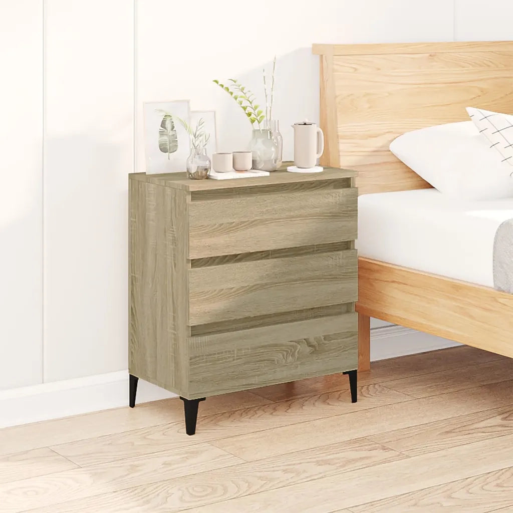 Credenza Rovere Sonoma 60x35x70 cm in Legno Multistrato 823051