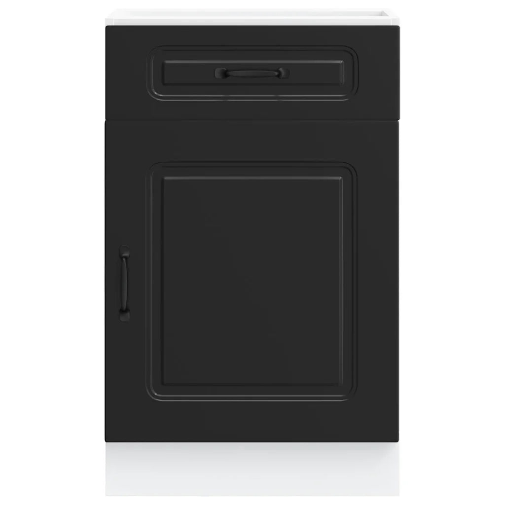 Base da Cucina Kalmar Nero in Legno Multistrato