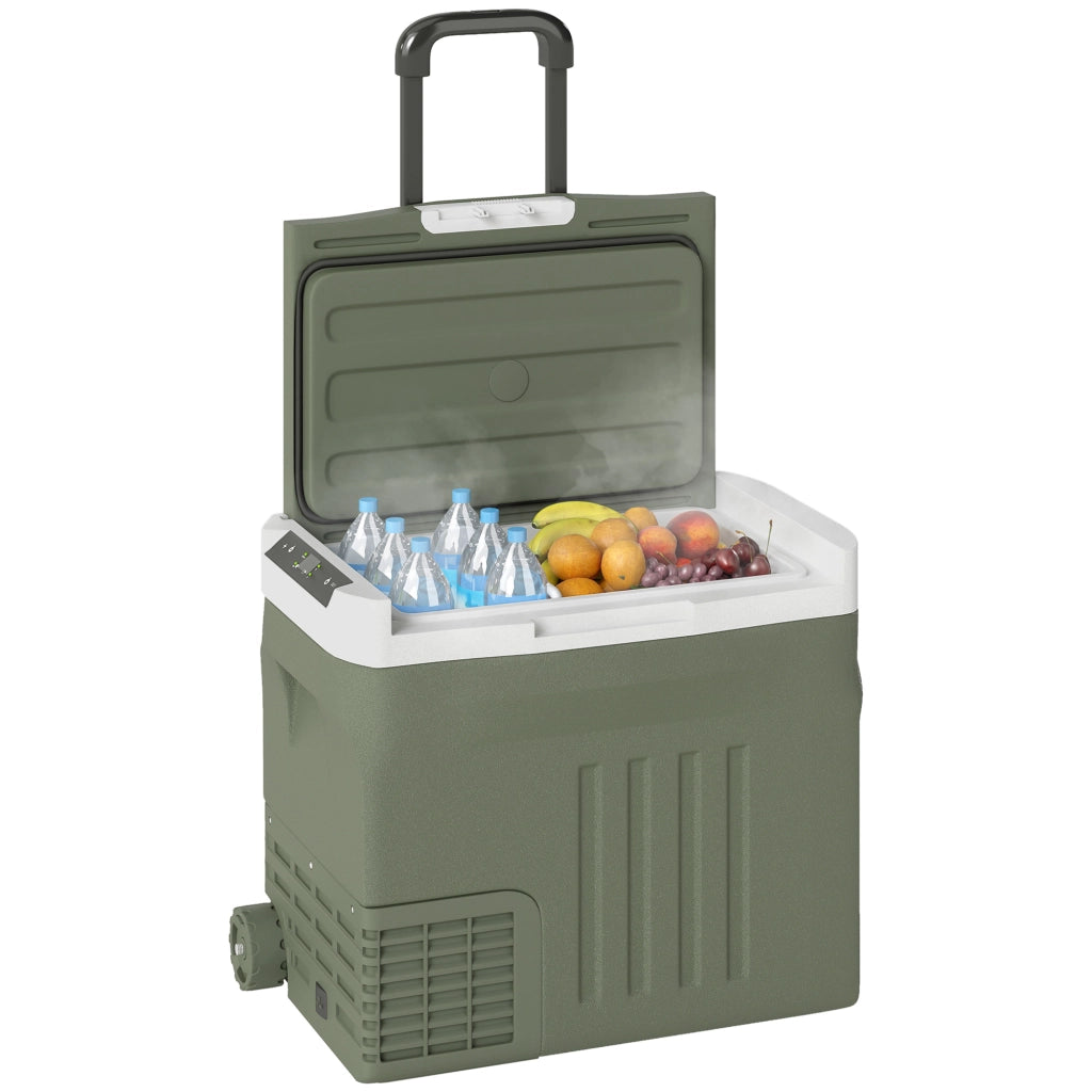 Frigorifero Portatile Elettrico 40L ¨C zephmum ¨C 61x39x49.5cm Grigio