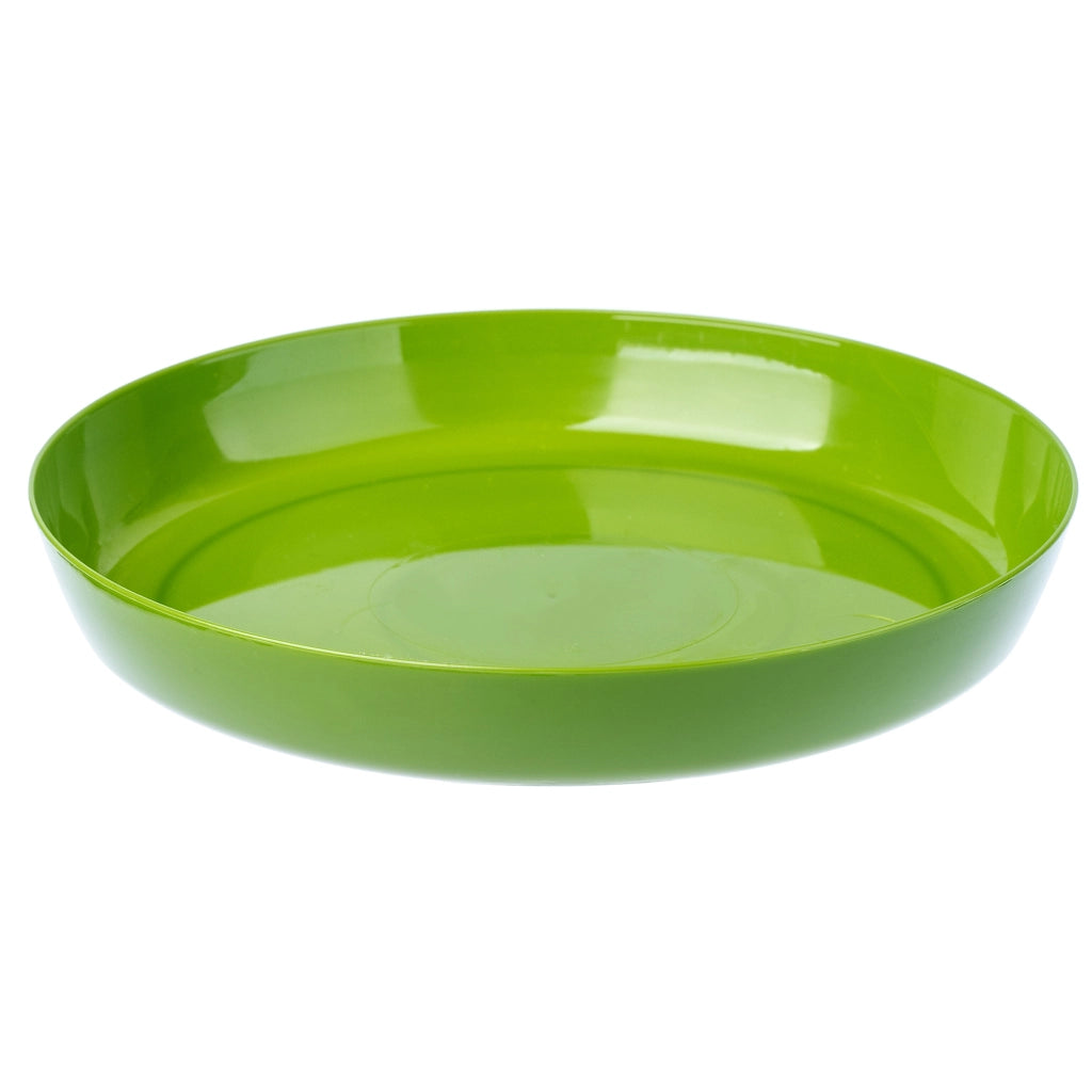 Vaso da fiori KADAX, coprivaso, 30 cm, supporto per fiori, plastica verde, 3 pezzi.