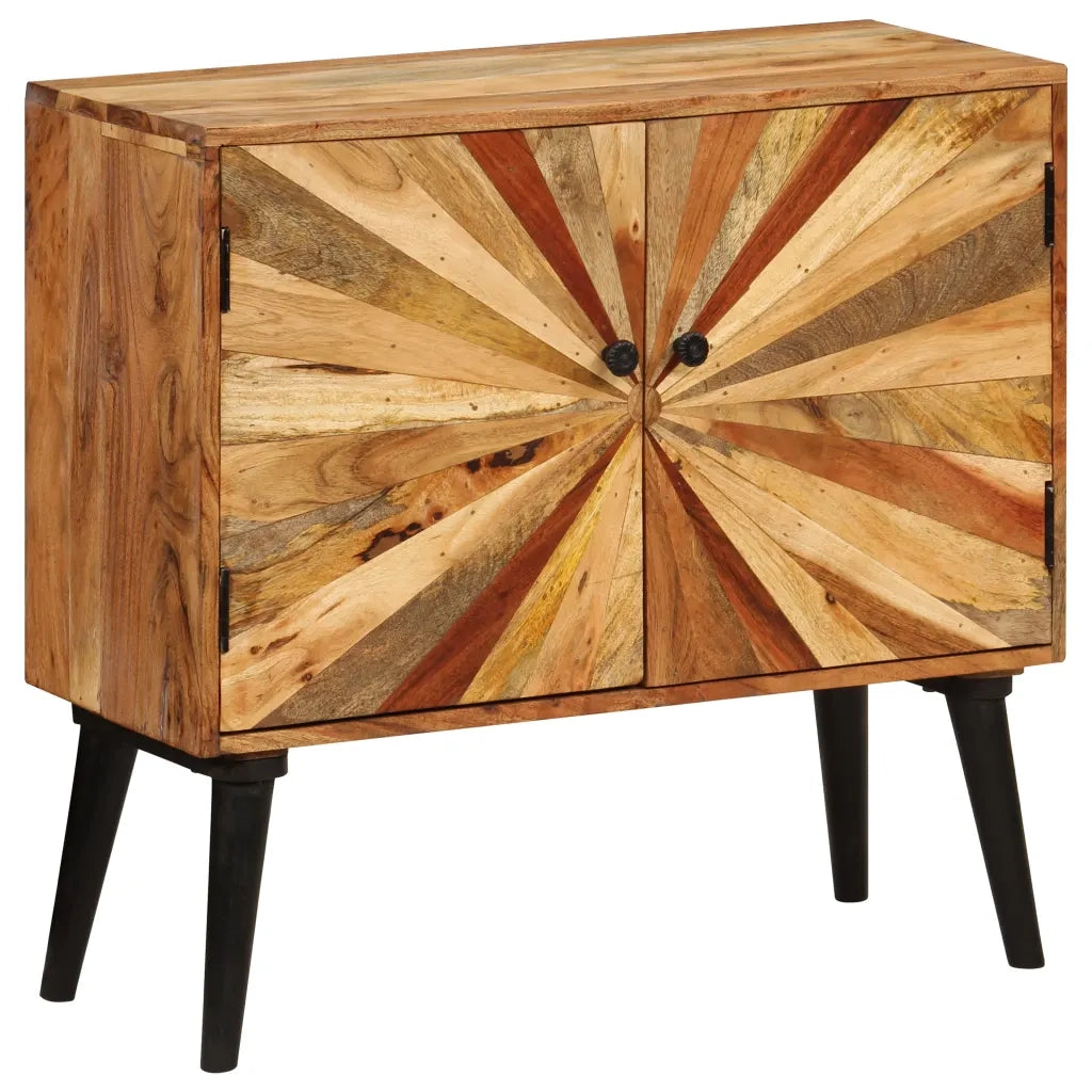 Credenza | Madia | Buffet da pranzo | Armadio da pranzo in Legno Massello di Mango 85x30x75 cm