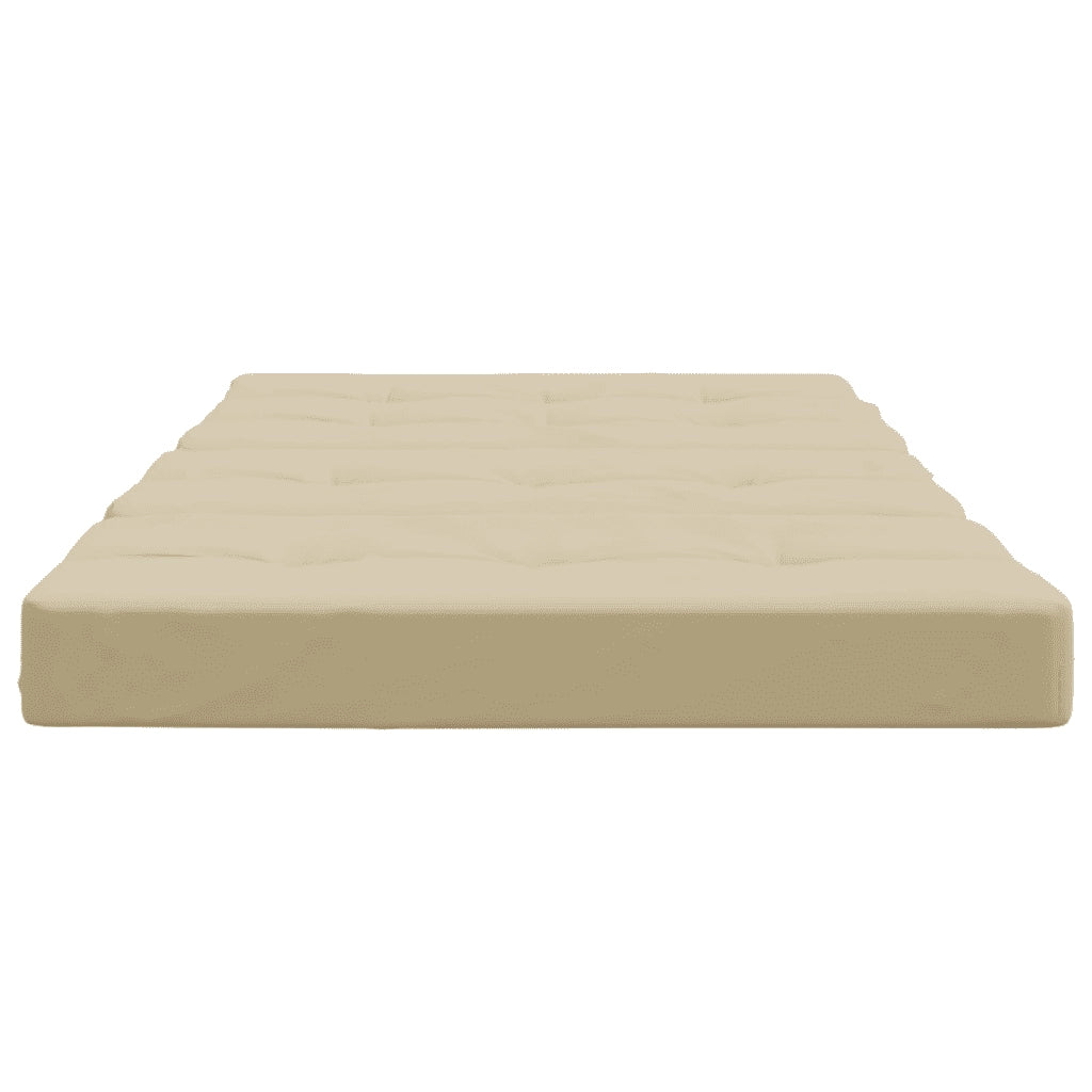 Cuscini per Sedia a Sdraio 2 pz | Cuscini per sedie Beige in Tessuto Oxford