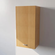 Pensile Cucina  in Legno Nobilitato Faggio  Mobile Alto con 1 Anta, Pensile Componibile Moderno Made in Italy (H90XL40XP33cm)