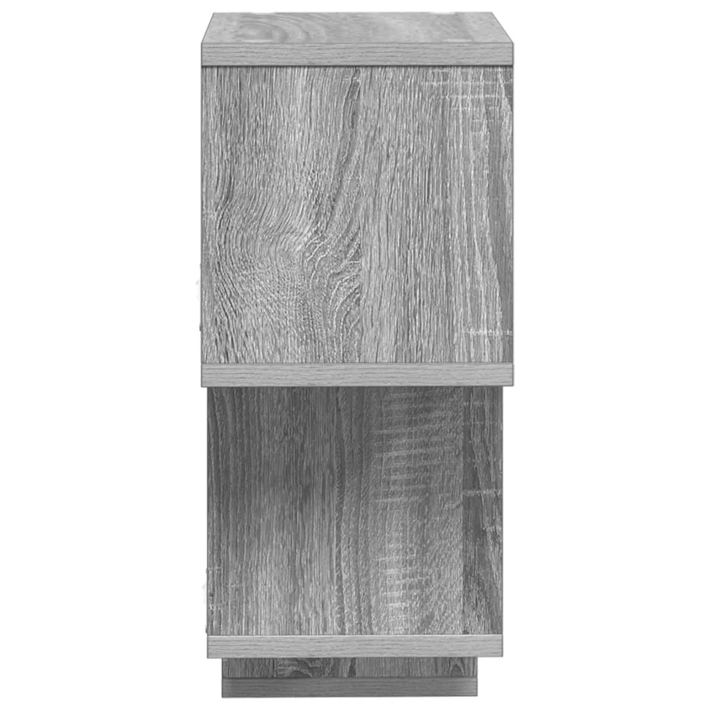 Mensola sospesa A parete Sonoma grigio 87 x 20 x 55 cm 8012097