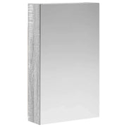Mobiletto per specchio da Bagno | Armadio da bagno Grigio Sonoma 30 x 10,5 x 50 cm