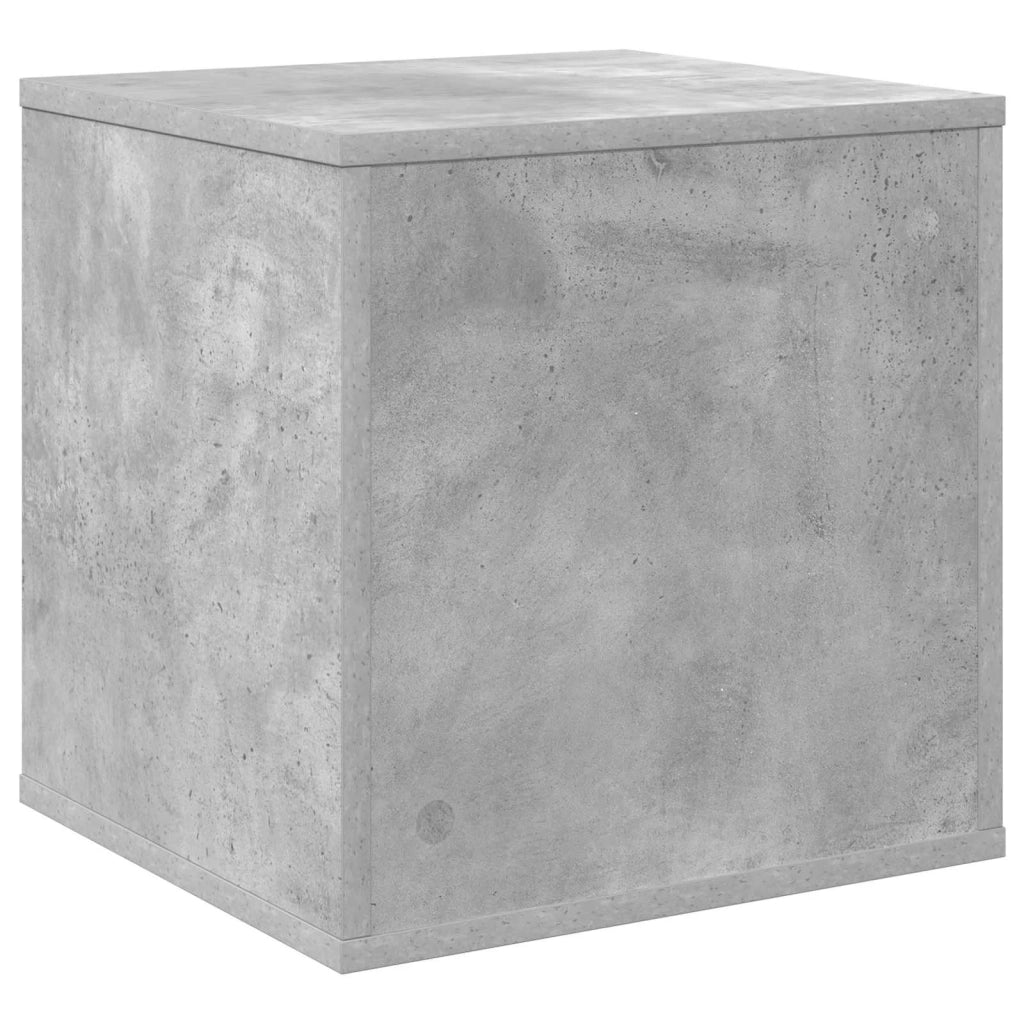 Scatola per album in vinile Grigio Cemento 37 x 36,5 x 38 cm 8012848