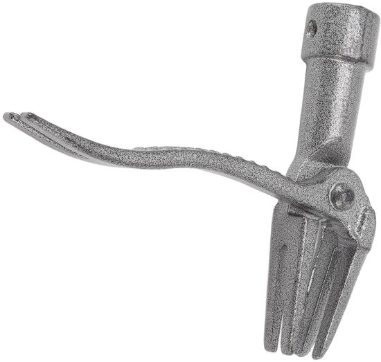 Strumento per la rimozione delle erbacce manuale - Staande rimozione delle erbacce - Efficienza nella rimozione delle erbacce - Materiale in acciaio duraturo - Aperture 28mm/19mm - Peso 625g