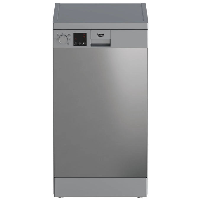 Beko DVS05030X Lavastoviglie 45cm 10 coperti Classe D 47dB Acciaio Inox (85x45x60 cm) colore Acciaio Inox