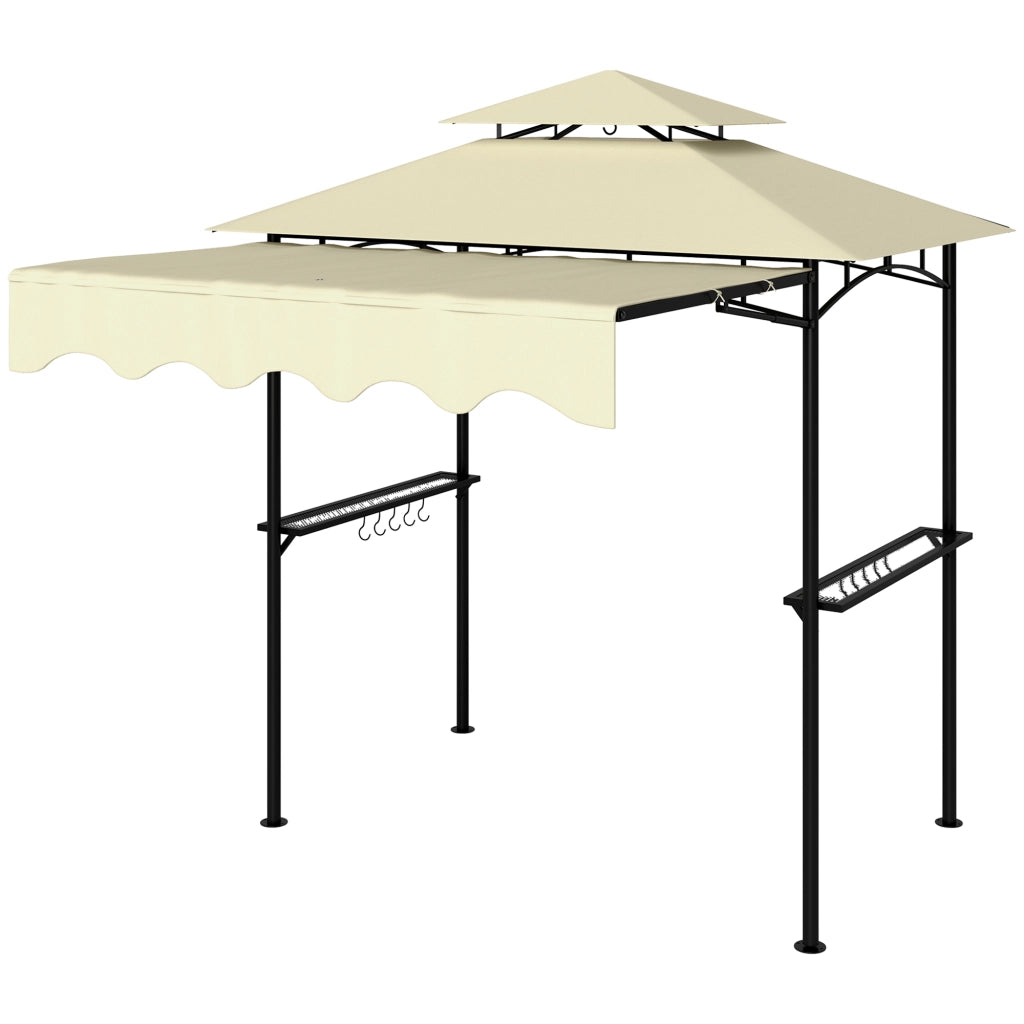 Gazebo da giardino ¨C zephmum ¨C Beige 242x232x248 cm