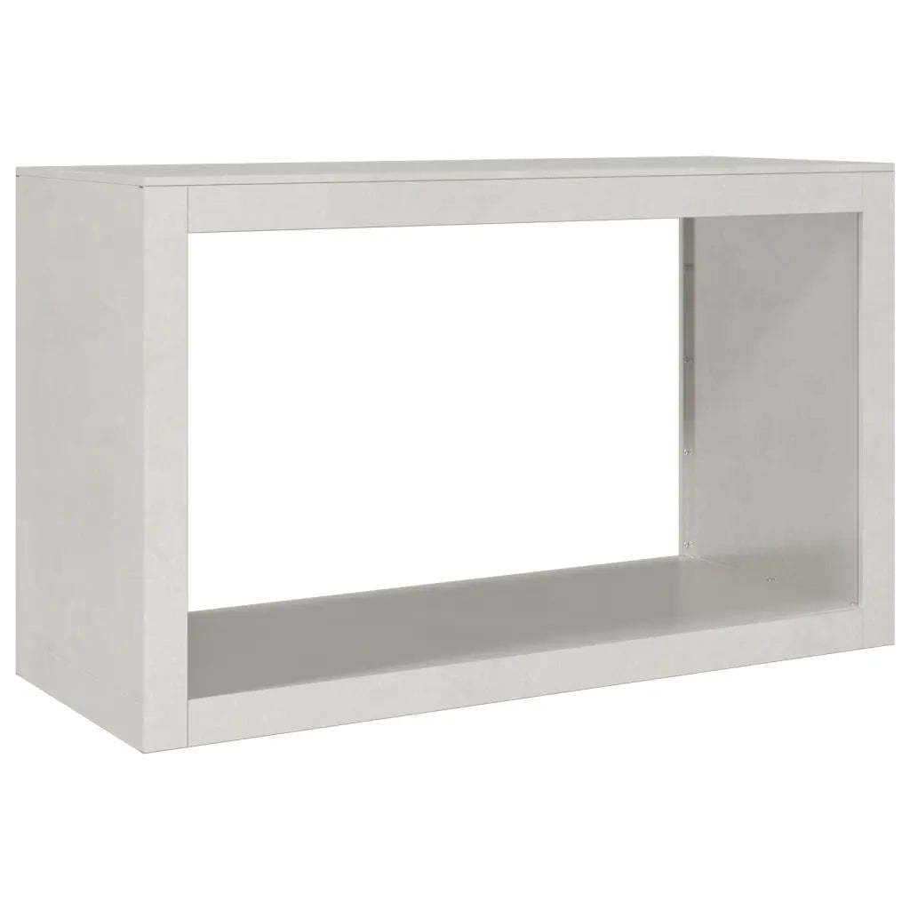 Rastrelliera per Legna da Ardere 100x40x60 cm in Acciaio Inox 850986