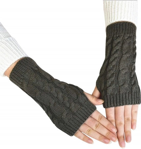 Manopole invernali senza dita per donne - guanti da sci e bicicletta - guanti da trekking con touch screen - guanti da neve - guanti da moto - guanti da donna - guanti da esterno - manopole da donna - 20*6cm