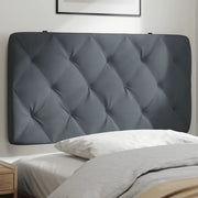 Cuscino testiera Grigio Scuro 100 cm in Velluto 3207723