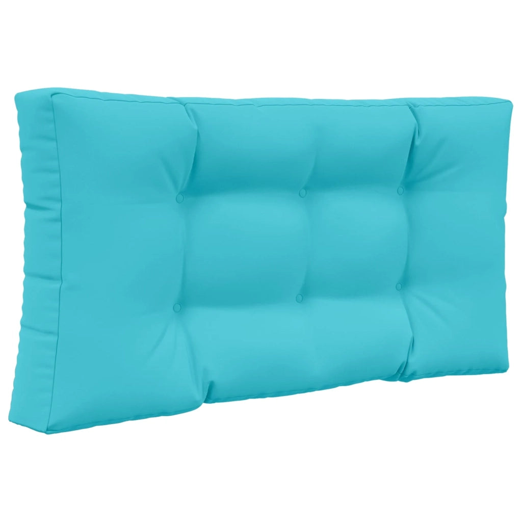 Cuscino per divano da esterno 2 pcs Turchese Poliestere