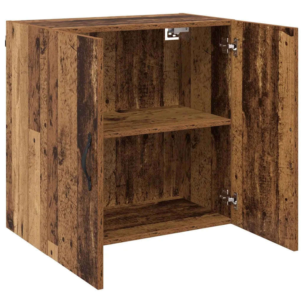 Mobiletto a muro Legno vecchio 60 x 31 x 60 cm 879549