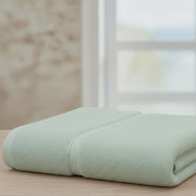 Sanaza, Telo Bagno Sfumatura Colore Struttura Menta, Verde Menta