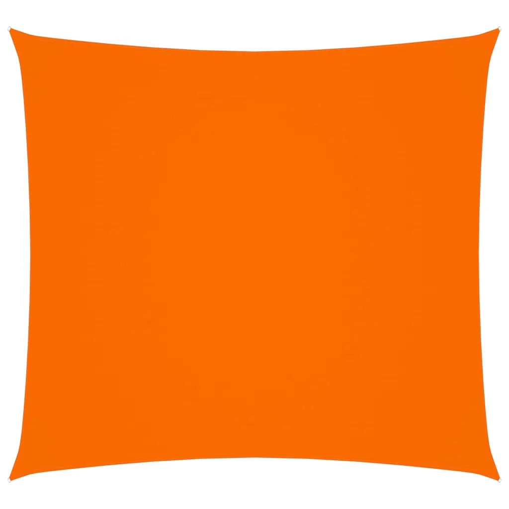 Vela ombreggiante/ombrellone quadrato 2,5 x 2,5 m in tessuto Oxford arancione 02_0009462
