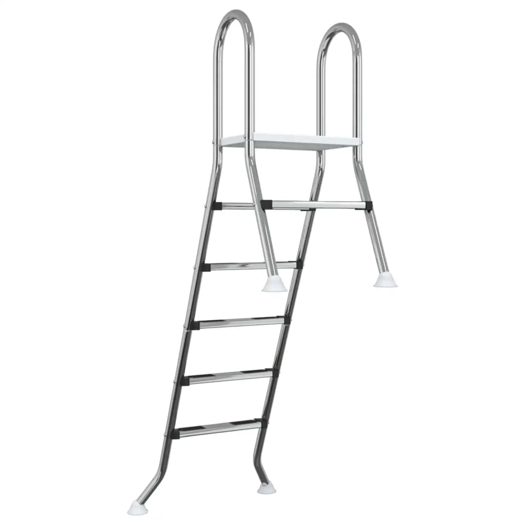 Scala per piscina parzialmente interrata 222 x 128 cm 5-Gradino 42032427