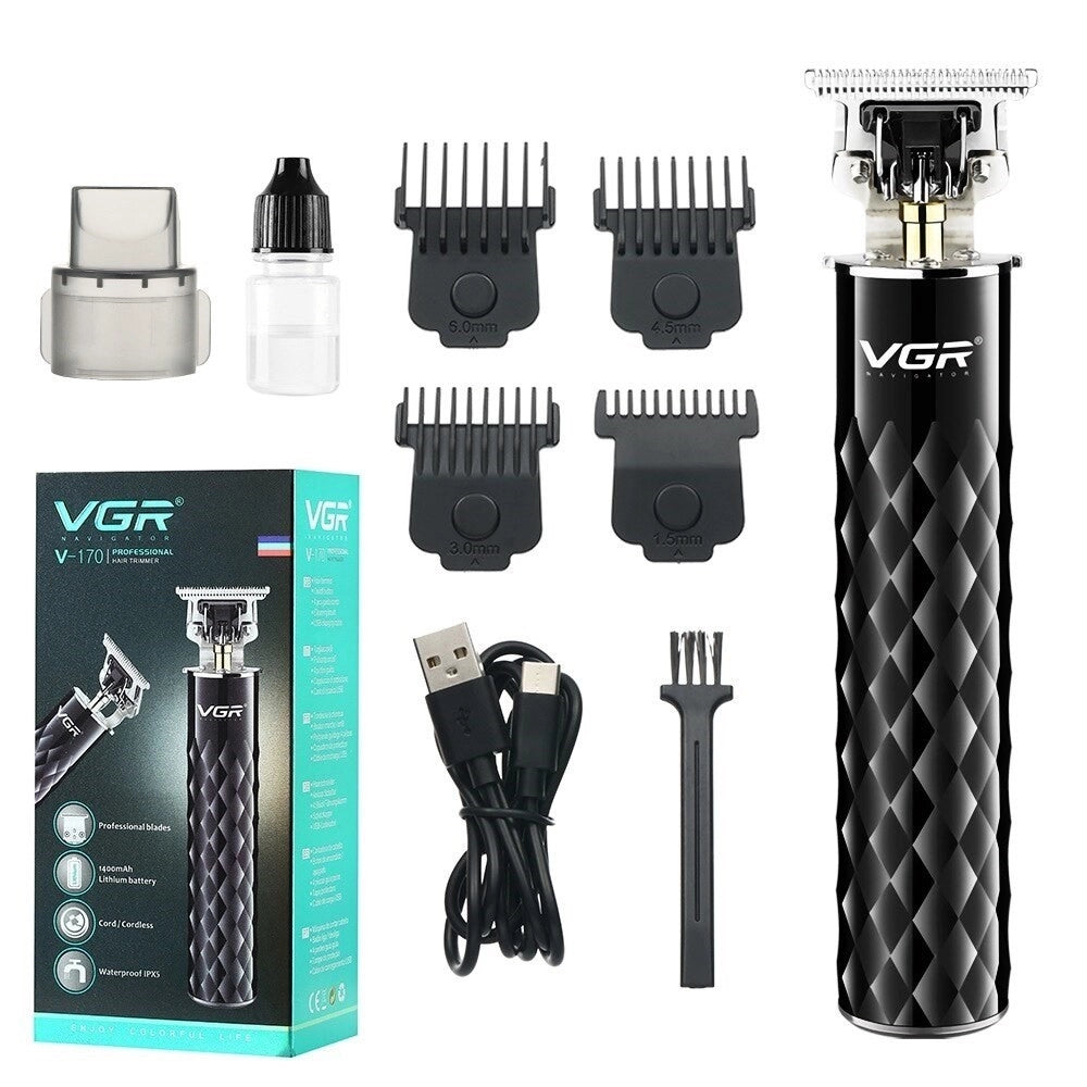 Trimmer Rasoio Tagliacapelli Professionale Ricaricabile Impermeabile Vgr V-170