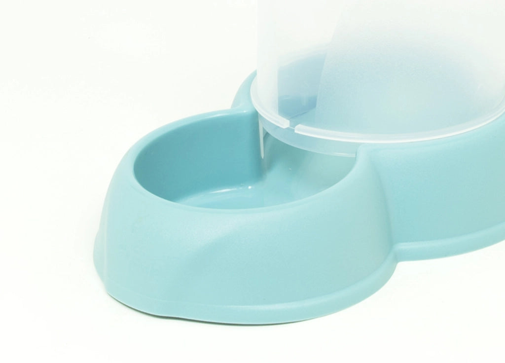 Dispenser Cibo/Acqua 1,6L Per Animali Modello 700084 Colore Azzurro