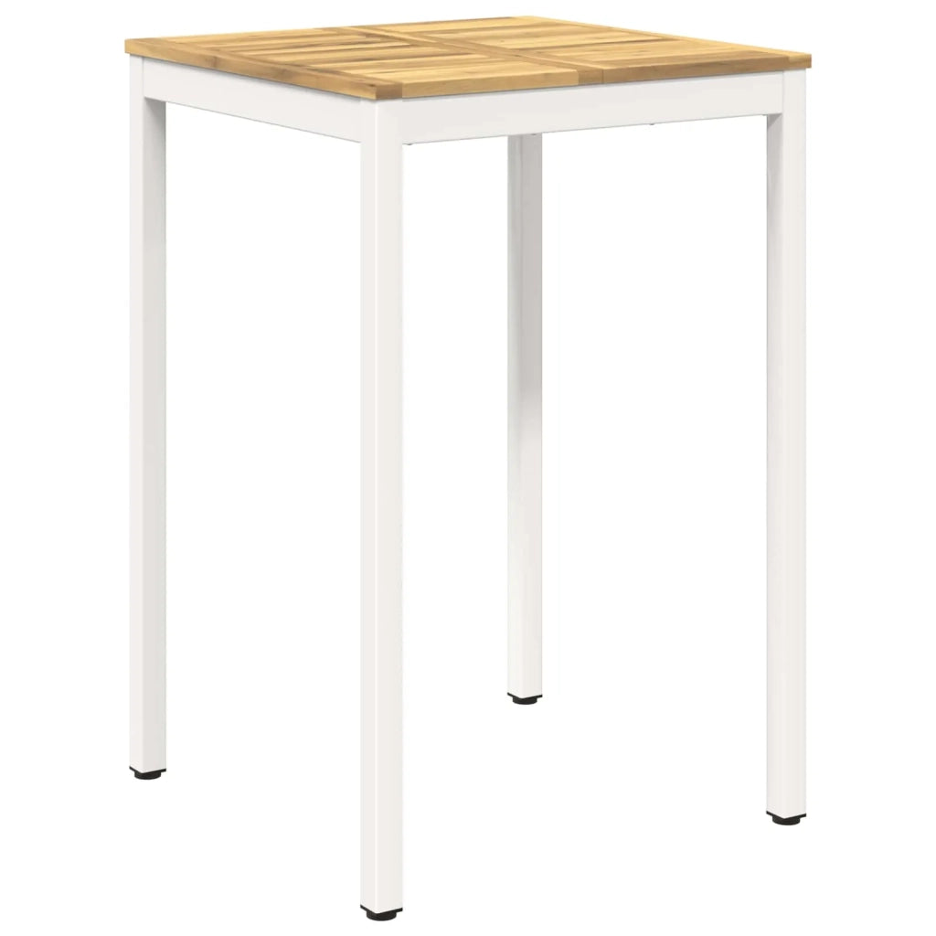Tavolo Bar da Giardino Bianco 70 x 68,5 x 105 cm 901775