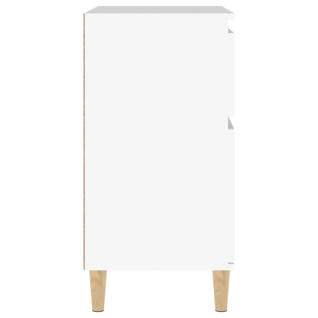 Credenza-Buffet-Armadio da cucina Bianca 60x35x70 cm in Legno Multistrato 157530