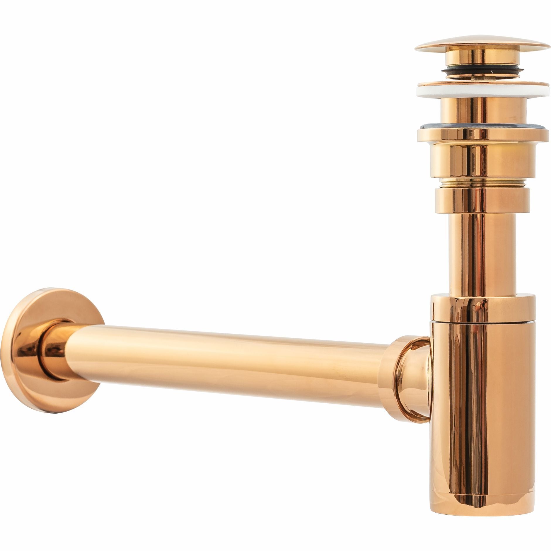 Sifone Per Lavabo Klik-klak Universale Rose Gold